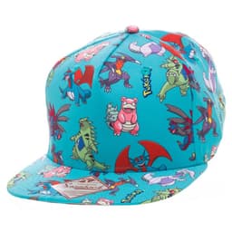 Pokémon characters snapback cap