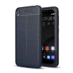 Nahkakuvioitu TPU kuori Asus Zenfone Live (ZB501KL)  - sininen