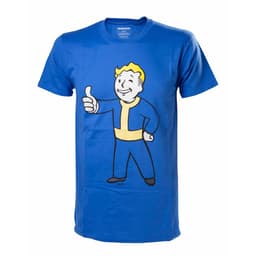 T-shirt Fallout - Vault Boy Approves blå (M)