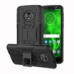 Støtsikkert deksel med stativ Motorola Moto G6 Plus (XT1926)  - Svart
