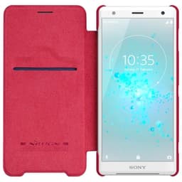 Nillkin Qin FlipCover Sony Xperia XZ2 (H8266)  - punainen