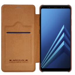 Nillkin Qin FlipCover Samsung Galaxy A8 2018 (SM-A530F)  - ruskea