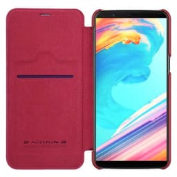 Nillkin Qin FlipCover OnePlus 5T (A5010)  - punainen