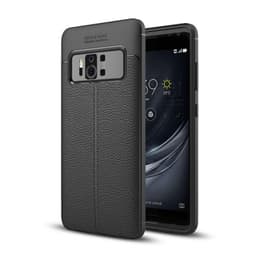 Lædermønstret silicone cover Asus Zenfone AR (ZS571KL)  - sort
