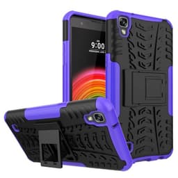 Iskunkestävä Suojakuori LG X Power (K220)  - violetti