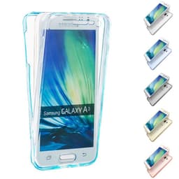 360° silikondeksel Samsung Galaxy A3 2015 (SM-A300F)  - Gjennomsiktig