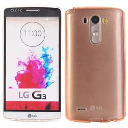 360° silikondeksel LG G3 (D855)  - Rosa