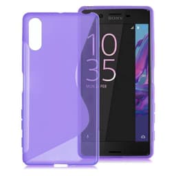 S Line Suojakuori Sony Xperia XZ / XZ (F8331)  - violetti