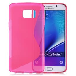 S Line silikondeksel Samsung Galaxy Note 7 (SM-N930F)  - Rosa