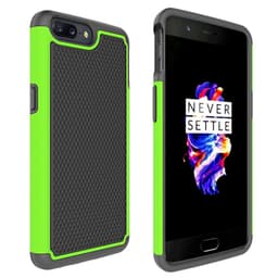 Heavy Duty 2i1 silikonikuori OnePlus 5 (A5000)  - vihreä