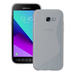 S Line silikondeksel Samsung Galaxy Xcover 4 / 4s  - Grå
