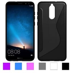 S-Line Silicone Cover til Huawei Mate 10 Lite (RNE-L21)  - blå