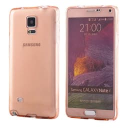 360° suojakuori Samsung Galaxy Note 4 (SM-N910F)  - pinkki