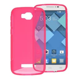 S Line silikondeksel Alcatel One Touch Pop C7  - Rosa