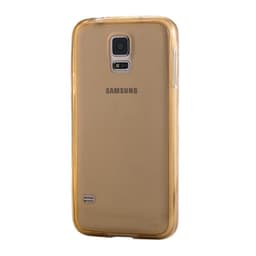 360° heltäckande silikon skal Samsung Galaxy S5 (SM-G900F)  - Guld