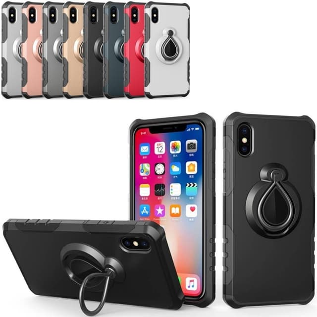 Buckle Case 2i1 Apple iPhone X / Xs  - Silver