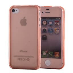 360° silikondeksel Apple iPhone 5, 5S, 5SE  - Rosa