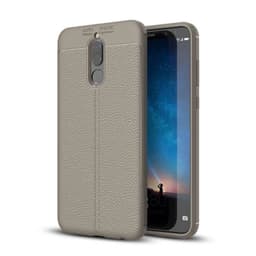Lærmønstret silikondeksel Huawei Mate 10 Lite (RNE-L21)  - Grå