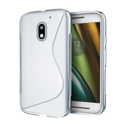 S Line silikondeksel Motorola Moto E3 (XT1700)  - Hvit