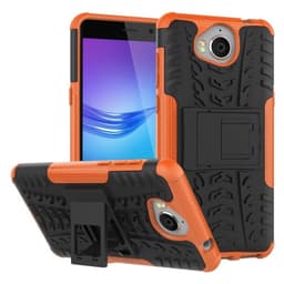 Stöttåligt skal med ställ Huawei Y6 2017 (MYA-L41)  - Orange