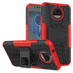 Stødfast Cover med stativ Motorola Moto G5s Plus (XT1805)  - rød