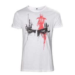 T-shirt God of War - Eyes vit (S)