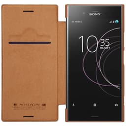 Nillkin Qin FlipCover Sony Xperia XZ1 (G8341)  - ruskea