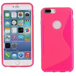S Line silikondeksel Apple iPhone 7 Plus  - Rosa