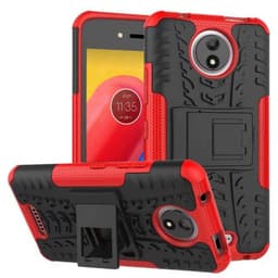 Iskunkestävä Suojakuori Motorola Moto C (XT1755)  - punainen