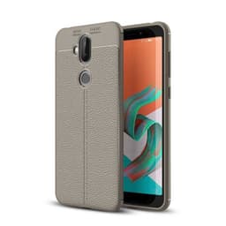 Silikondeksel genomsiktig Asus Zenfone 5 Lite (ZC600KL)  - Grå