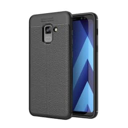 Lærmønstret silikondeksel Samsung Galaxy A8 Plus 2018 (SM-A730F)  -