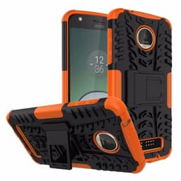 Stöttåligt skal med ställ Motorola Moto Z Play (XT1635)  - Orange