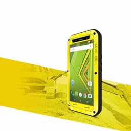 LOVE MEI Powerful Motorola Moto X Play (XT1563)  - keltainen