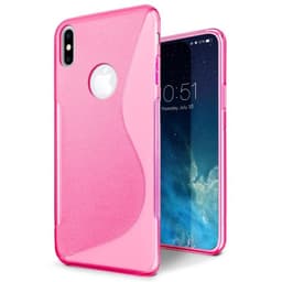 S Line silikon skal Apple iPhone X / Xs  - Rosa
