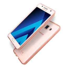 360° suojakuori Samsung Galaxy A3 2017 (SM-A320F)  - pinkki