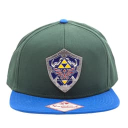 Zelda snapback cap (grøn, blå)