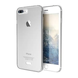 360° heltäckande silikon skal Apple iPhone 7 Plus / 8 Plus  - Transp