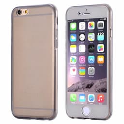 360° 2-delt silicone cover Apple iPhone 6, 6S  - Grå