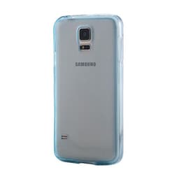 360° heltäckande silikon skal Samsung Galaxy S5 (SM-G900F)  - Blå