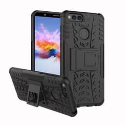 Støtsikkert deksel med stativ Huawei Honor 7X (BND-L21)  - Svart