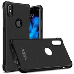 IMAK stødisoleret silikone cover Apple iPhone X / Xs  - Matt Black