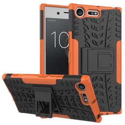 Stöttåligt skal med ställ Sony Xperia XZ Premium (G8141)  - Orange