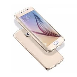 360° suojakuori Samsung Galaxy S6 Edge (SM-G925F)  - kulta