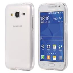 360° 2-delt silikone Cover Samsung Galaxy Core Prime (SM-G360F)  - ge