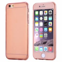 360° heltäckande silikon skal Apple iPhone 6+/6S+  - Rosa