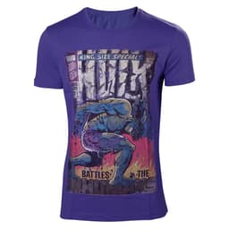 T-shirt Marvel - Hulk - lilla (M)