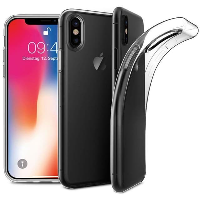 Silikon skal transparent Apple iPhone X / Xs