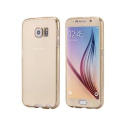 360° silikondeksel Samsung Galaxy S6 (SM-G920F)  - Gull