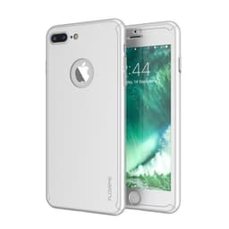 FLOVEME 360 glassdeksel Apple iPhone 7 Plus  - Sølv
