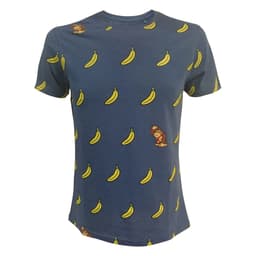 T-Shirt Nintendo - Donkey Kong Bananas blå (S)
